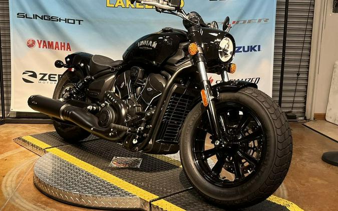 2025 Indian Scout Bobber Limited Black Metallic