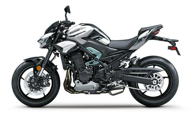 2025 Kawasaki Z900 ABS Galaxy Silver/Metallic Spark Black