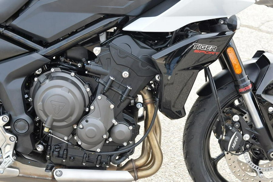2024 Triumph Tiger Sport 660 Snowdonia White/Jet Black