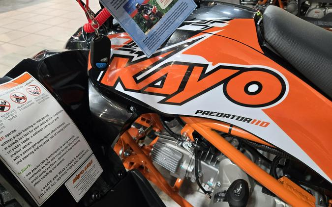 2026 KAYO PREDATOR 110