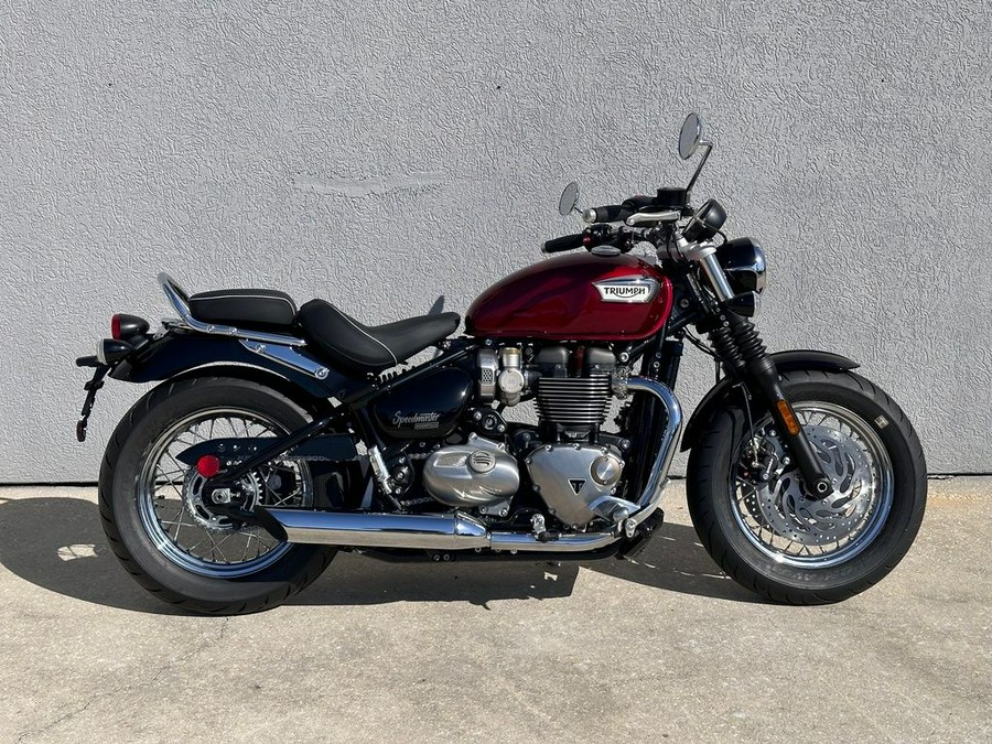 2024 Triumph Bonneville Speedmaster Cordovan Red