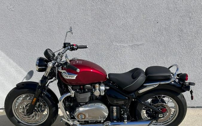 2024 Triumph Bonneville Speedmaster Cordovan Red