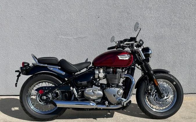 2024 Triumph Bonneville Speedmaster Cordovan Red