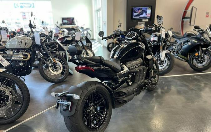 2022 Triumph Rocket 3 GT Triple Black Sapphire Black Silver Ice