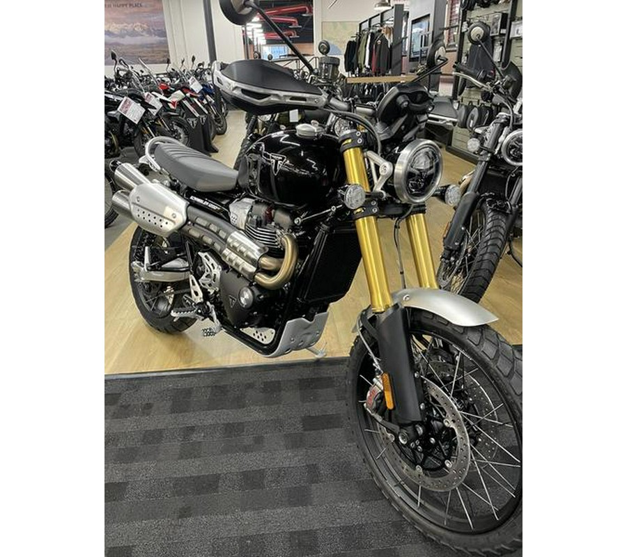 2024 Triumph Scrambler 1200 XE Sapphire Black