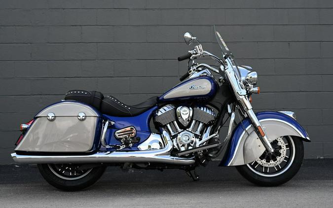 2023 Indian Motorcycle® Springfield® Spirit Blue Metallic / Silver Quartz Metallic