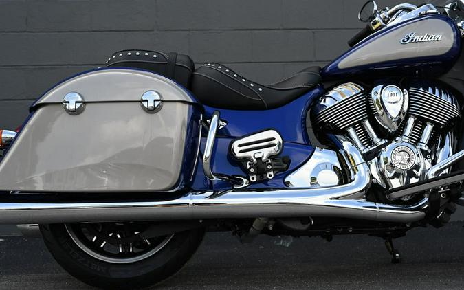 2023 Indian Motorcycle® Springfield® Spirit Blue Metallic / Silver Quartz Metallic