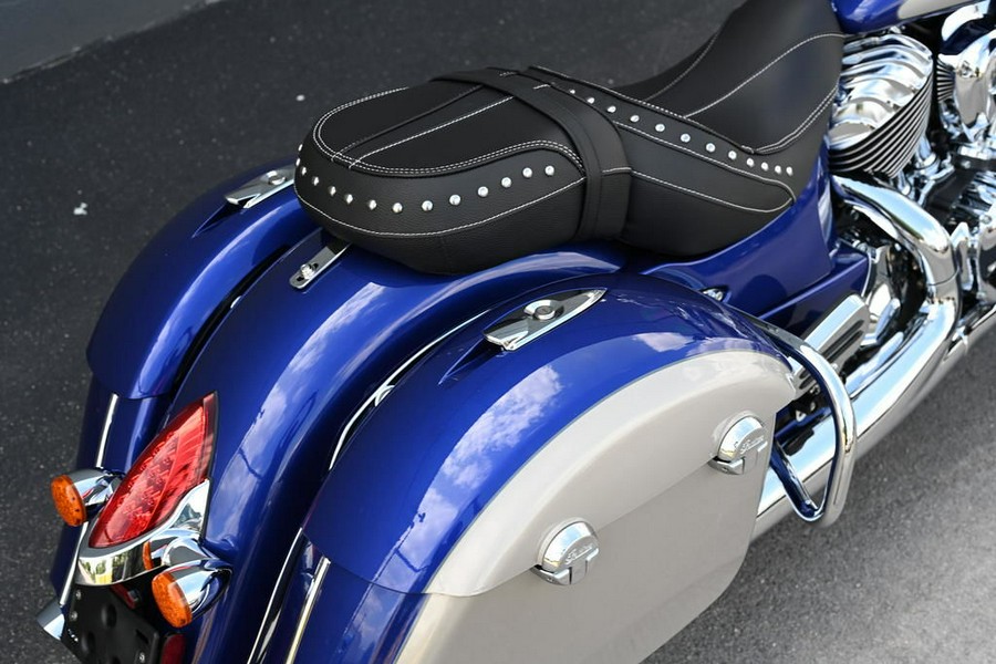 2023 Indian Motorcycle® Springfield® Spirit Blue Metallic / Silver Quartz Metallic