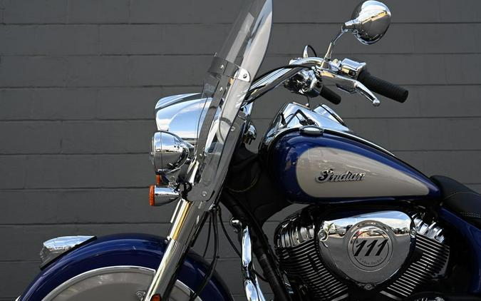 2023 Indian Motorcycle® Springfield® Spirit Blue Metallic / Silver Quartz Metallic