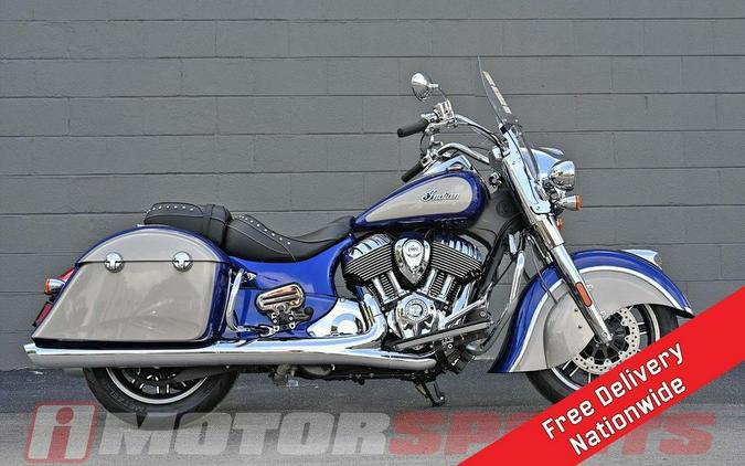 2023 Indian Motorcycle® Springfield® Spirit Blue Metallic / Silver Quartz Metallic