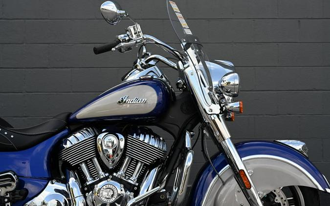 2023 Indian Motorcycle® Springfield® Spirit Blue Metallic / Silver Quartz Metallic