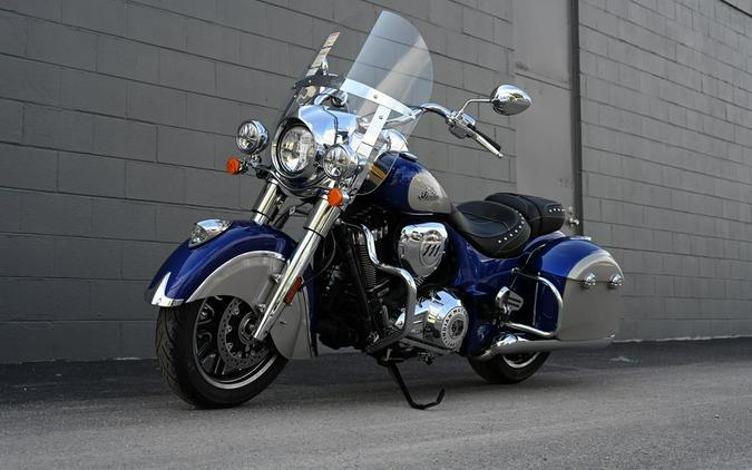 2023 Indian Motorcycle® Springfield® Spirit Blue Metallic / Silver Quartz Metallic