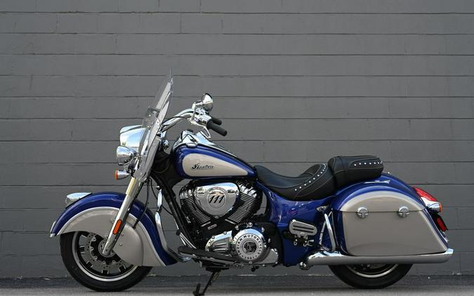 2023 Indian Motorcycle® Springfield® Spirit Blue Metallic / Silver Quartz Metallic