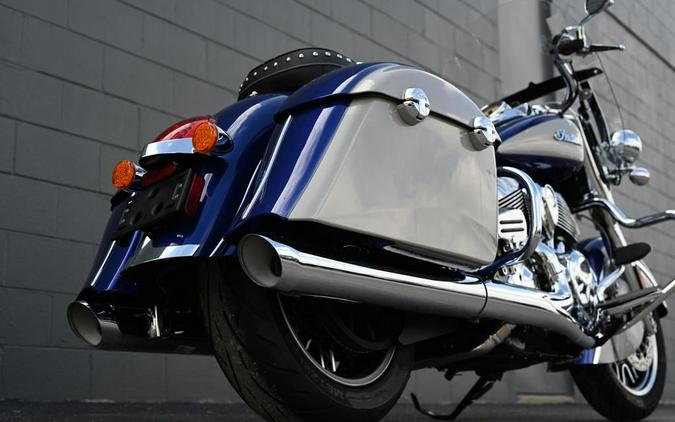 2023 Indian Motorcycle® Springfield® Spirit Blue Metallic / Silver Quartz Metallic