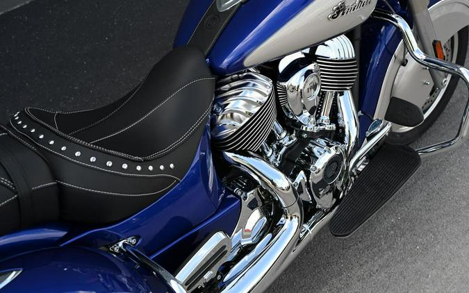 2023 Indian Motorcycle® Springfield® Spirit Blue Metallic / Silver Quartz Metallic