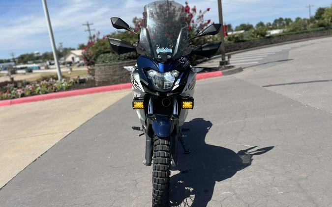 2022 Kawasaki Versys®-X 300 ABS Metallic Ocean Blue/Pearl Robotic White A14527
