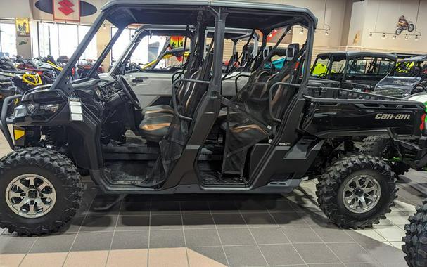 New 2024 CAN-AM DEFENDER MAX LONE STAR HD10 NIGHT BLACK