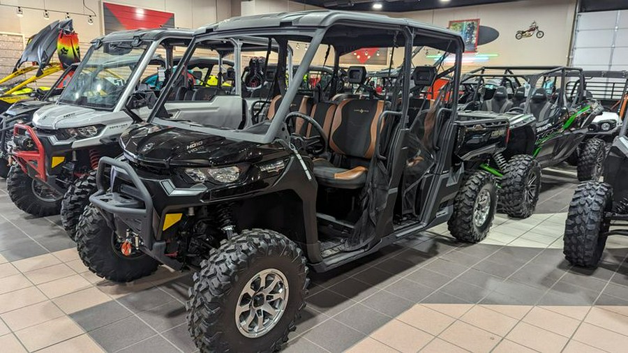 New 2024 CAN-AM DEFENDER MAX LONE STAR HD10 NIGHT BLACK