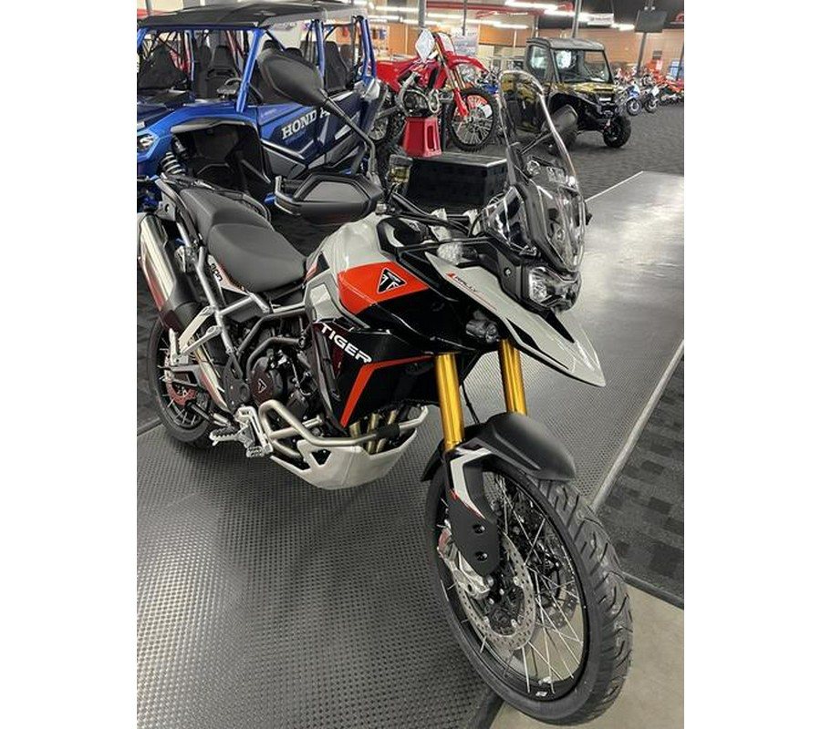 2024 Triumph Tiger 900 Rally Pro Ash Grey / Intense Orange