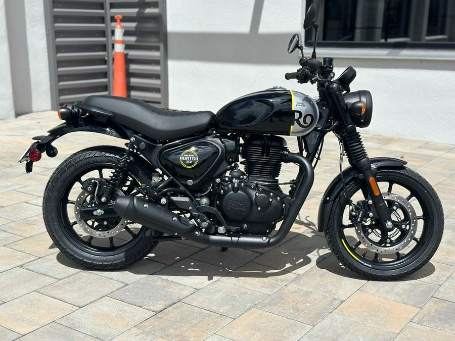 2023 Royal Enfield Hunter 350 Rebel Black