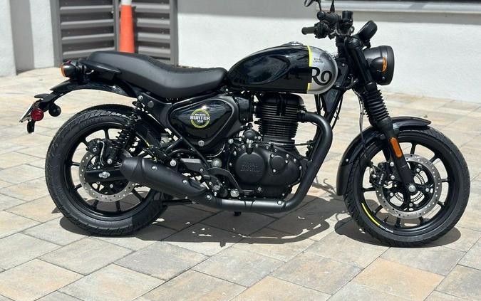 2023 Royal Enfield Hunter 350 Rebel Black