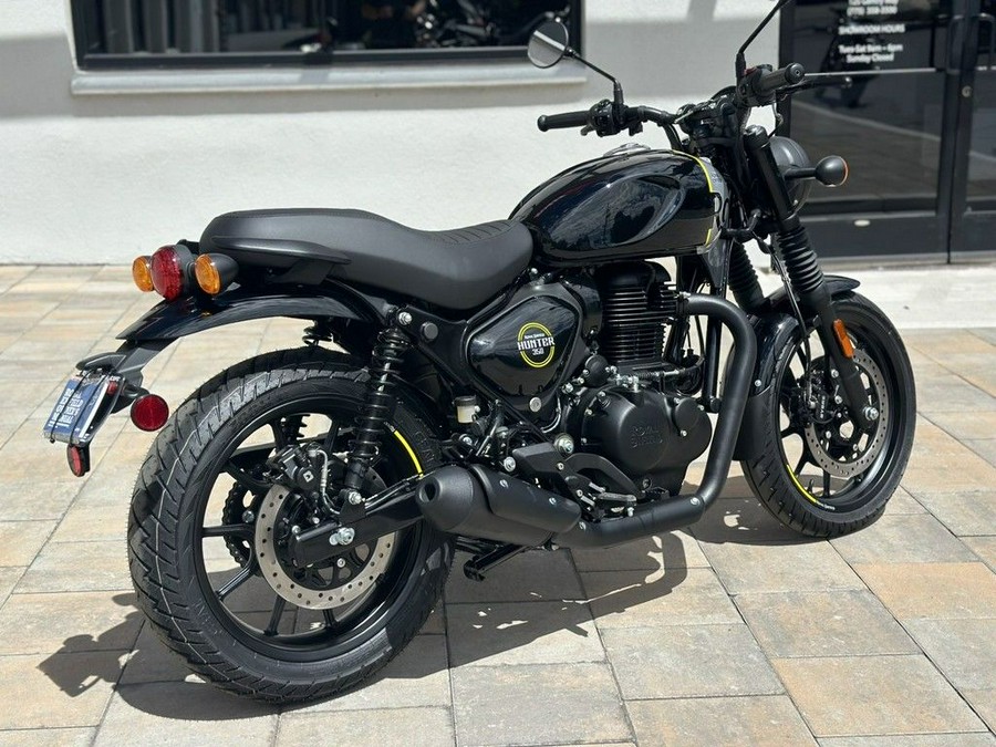 2023 Royal Enfield Hunter 350 Rebel Black