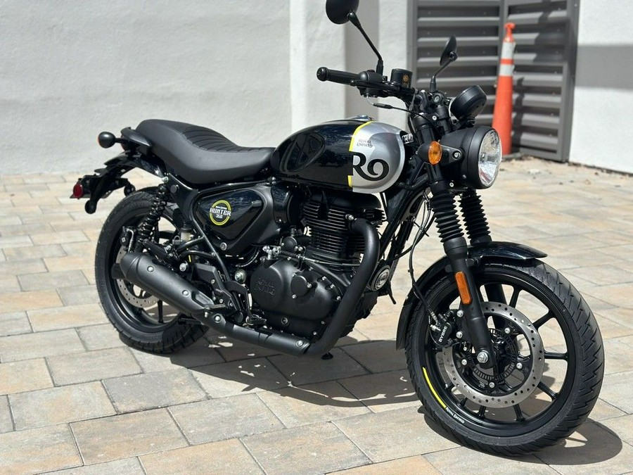 2023 Royal Enfield Hunter 350 Rebel Black