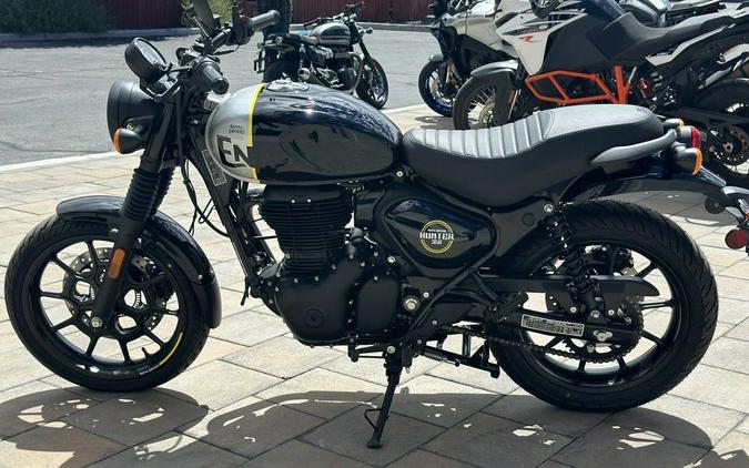 2023 Royal Enfield Hunter 350 Rebel Black