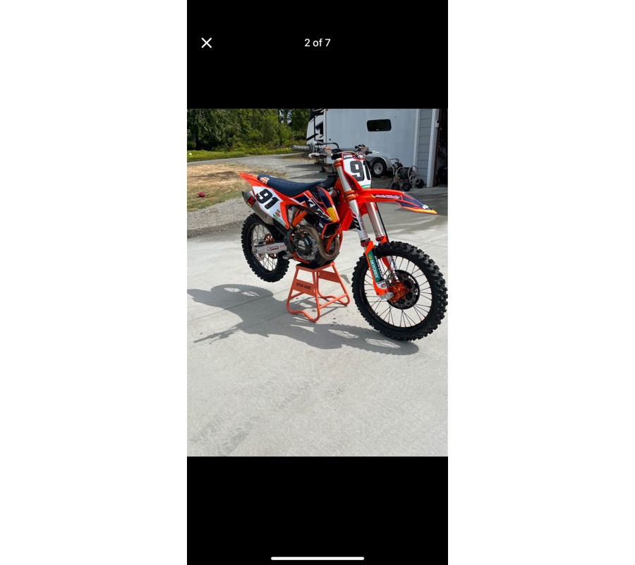 2021 KTM SX 450 F FACTORY