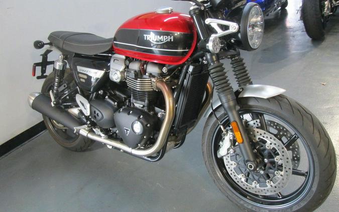 2020 Triumph Speed Twin 1200 Korosi Red/Storm Grey