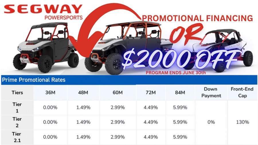 2024 Segway Powersports UT10S CREW