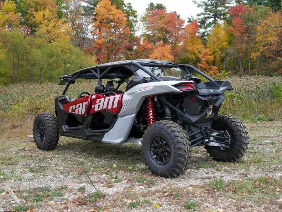 2025 Can-Am® Maverick X3 MAX DS Turbo RR Fiery Red & Hyper Silver