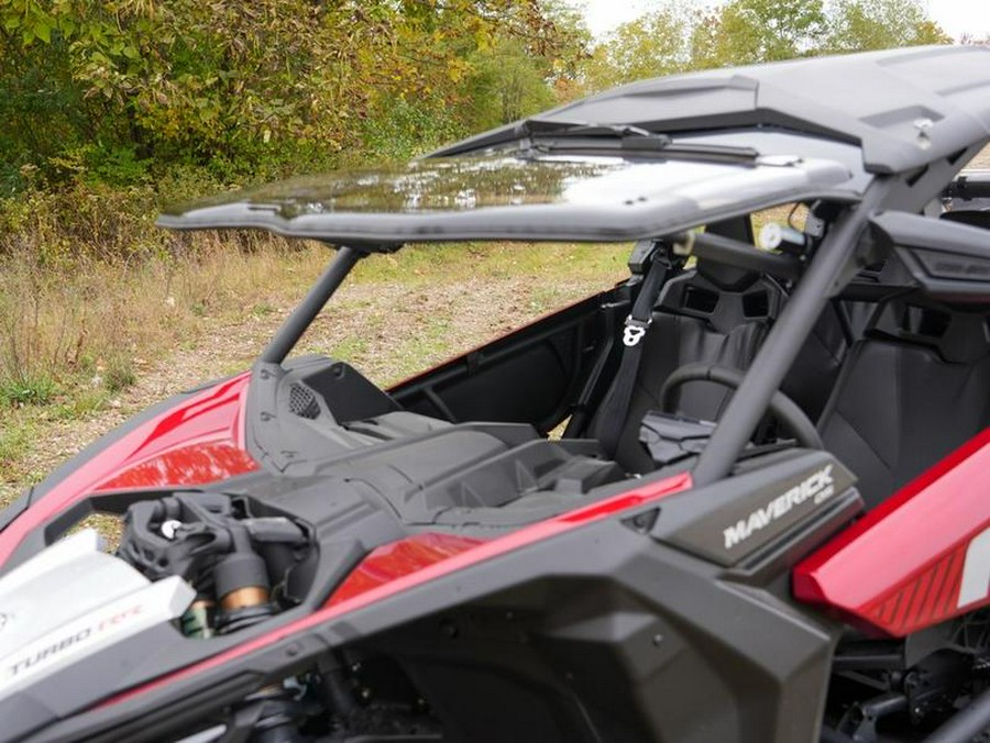 2025 Can-Am® Maverick X3 MAX DS Turbo RR Fiery Red & Hyper Silver