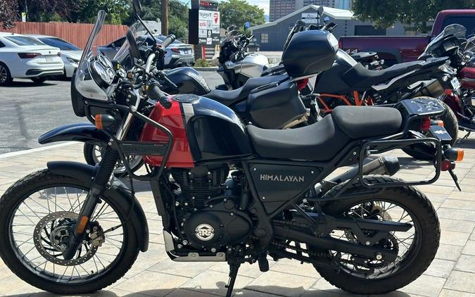 2022 Royal Enfield Himalayan Rock Red