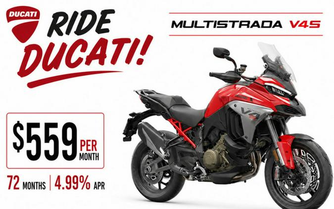 2026 Ducati Multistrada V4 S Travel & Radar Red