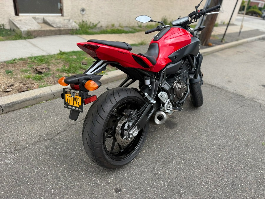 2017 Yamaha Motor Corp., USA FZ-07
