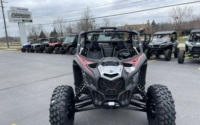 2024 Can-Am® Maverick X3 RS Turbo RR Fiery Red & Hyper Silver