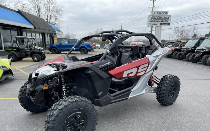 2024 Can-Am® Maverick X3 RS Turbo RR Fiery Red & Hyper Silver