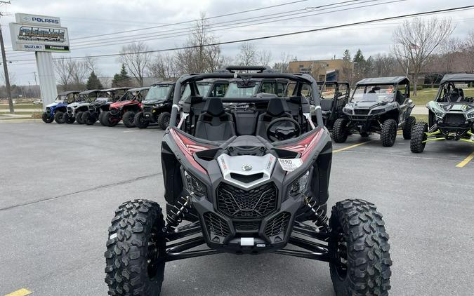 2024 Can-Am® Maverick X3 RS Turbo RR Fiery Red & Hyper Silver