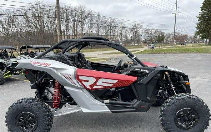 2024 Can-Am® Maverick X3 RS Turbo RR Fiery Red & Hyper Silver