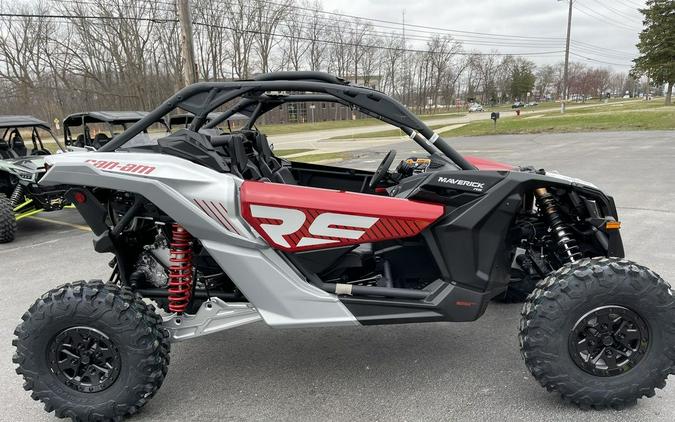 2024 Can-Am® Maverick X3 RS Turbo RR Fiery Red & Hyper Silver