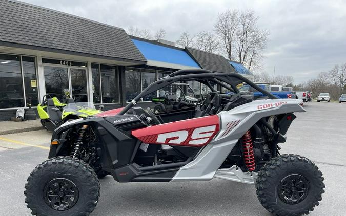 2024 Can-Am® Maverick X3 RS Turbo RR Fiery Red & Hyper Silver