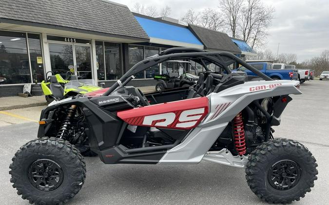 2024 Can-Am® Maverick X3 RS Turbo RR Fiery Red & Hyper Silver