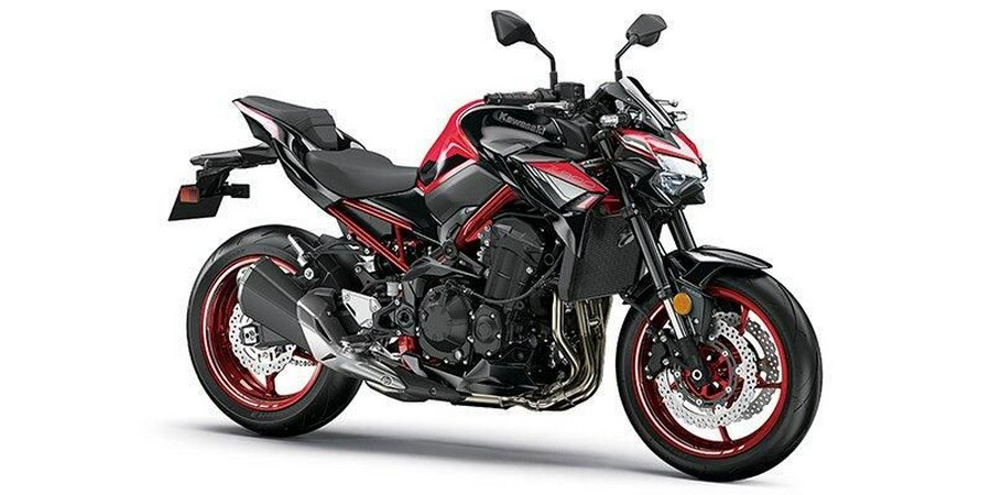 New 2024 KAWASAKI Z900 ABS CANDY PERSIMMON RED AND EBONY