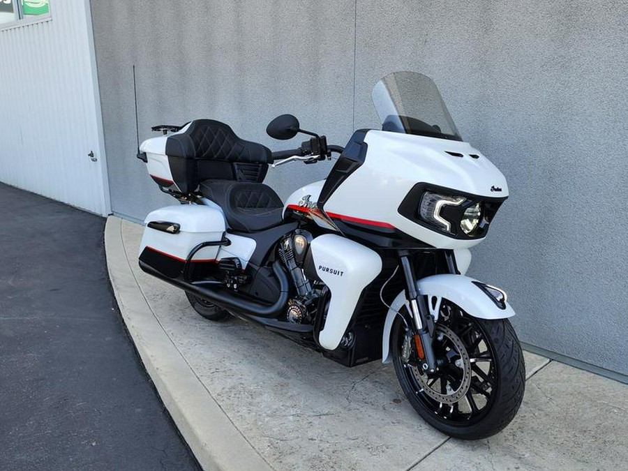 2023 Indian Motorcycle® Pursuit Dark Horse with Premium Package Icon Pearl White / Black Metallic