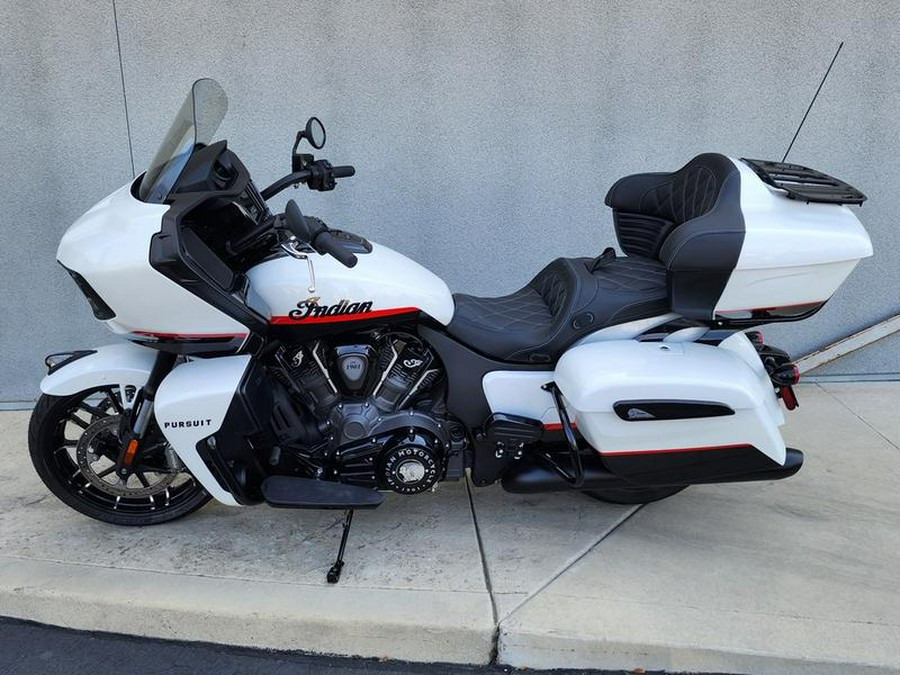 2023 Indian Motorcycle® Pursuit Dark Horse with Premium Package Icon Pearl White / Black Metallic