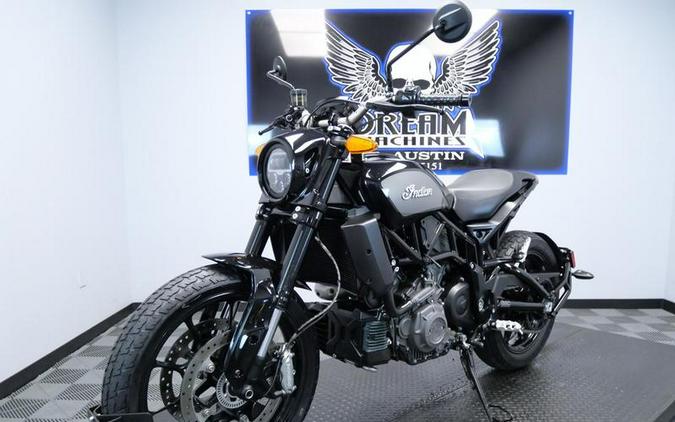 2019 Indian Motorcycle® FTR™ 1200 S Titanium Metallic over Thunder Black Pearl