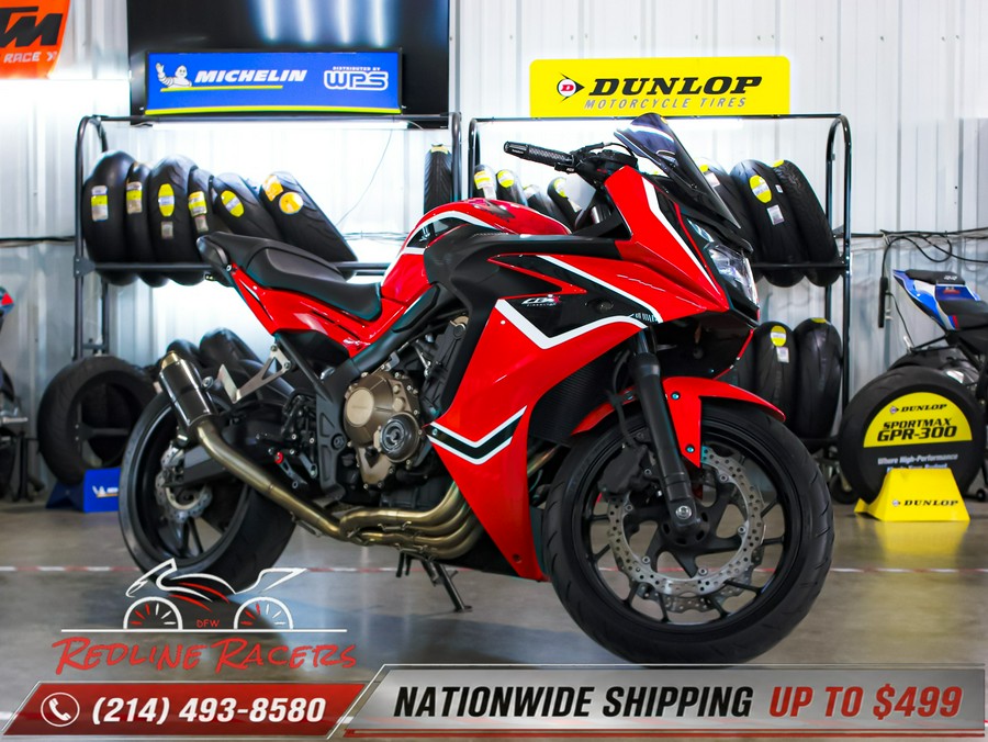 2018 HONDA CBR650F
