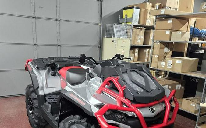 2024 Can-Am® Outlander X mr 1000R Hyper Silver & Legion Red