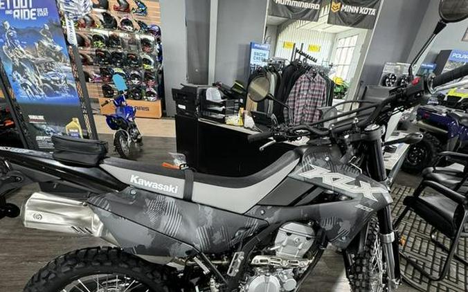 2024 Kawasaki KLX®300 Cypher Camo Gray